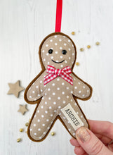 SEWING TUTORIAL WITH TEMPLATE: Gingerbread Decoration (Digital Download)