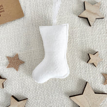 Personalised Christmas Stocking - Cream