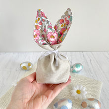 Spring Bunny Treat Bag - Liberty Betsy Pink