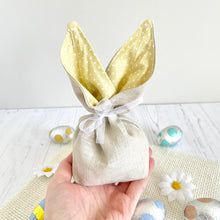 Spring Bunny Treat Bag - Yellow Dotty