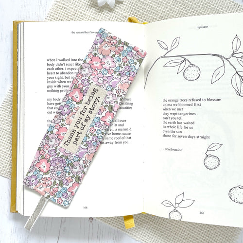 Personalised Bookmarks: Five Fabric Options