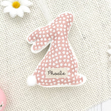 Personalised Spring Bunny - Blush Dotty