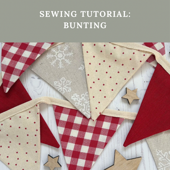SEWING TUTORIAL: Bunting (Digital Download)