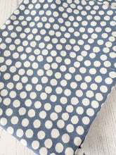 Blue 100% Cotton Fabric Piece