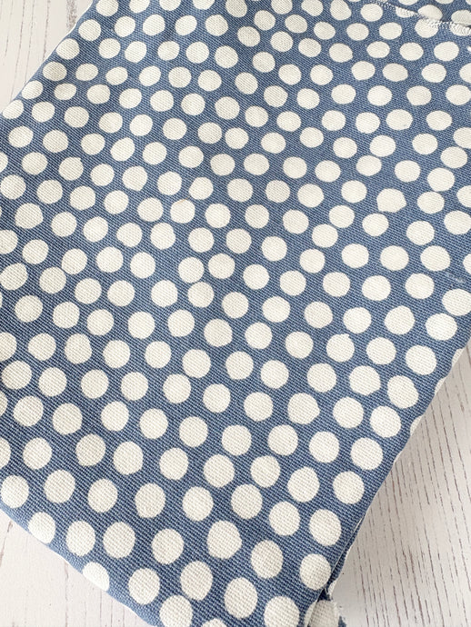 Blue 100% Cotton Fabric Piece
