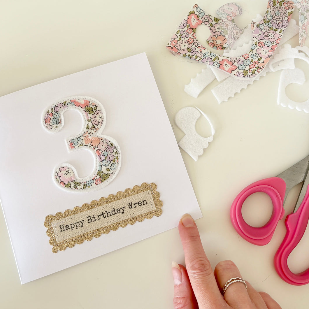 SEWING TEMPLATE: Numbers 1- 10 (Digital Download)