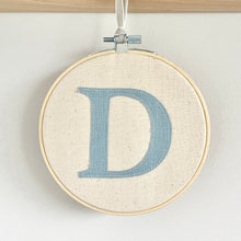 Embroidery Hoop with Initial