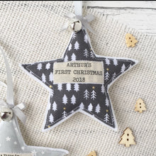 Personalised Christmas Star - Slate SALE