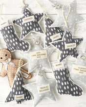 Personalised Christmas Star - Slate SALE