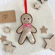 Personalised Christmas Gingerbread - Red