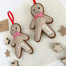 Personalised Christmas Gingerbread - Red