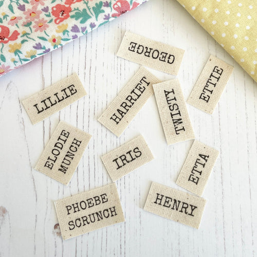 Custom Printed Wording Tags (A4 Sheet)
