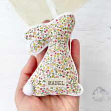 Personalised Spring Bunny - Tiny Liberty Floral